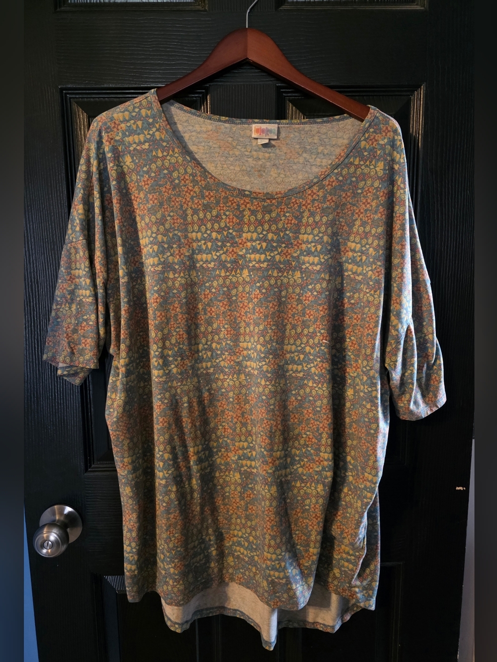 LuLaRoe Multicolor Floral Top